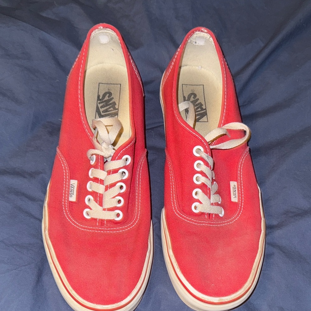 Classic Red Vans Men’s Size 10